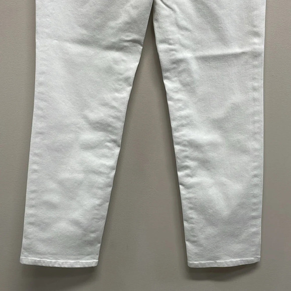 NWOT Talbots Modern Ankle Denim Jeans White 2 - Picture 6 of 15